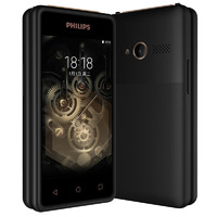 PLUS会员：PHILIPS 飞利浦 S351F 4G手机 3GB+32GB 咖啡黑