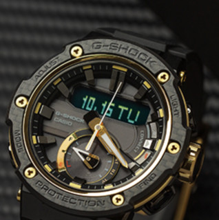 CASIO 卡西欧 G-SHOCK G-STEEL系列 49.2毫米太阳能腕表 GST-B200X-1A9PRT