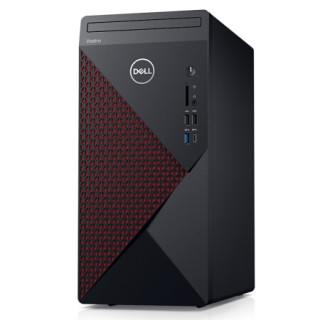 DELL 戴尔 Vostro 5880 台式机 黑色(酷睿i7-10700、GTX 1650 4G、32GB、256GB SSD+1TB HDD)