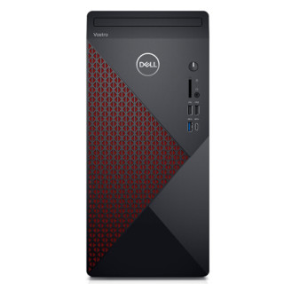 DELL 戴尔 Vostro 5880 台式机 黑色(酷睿i7-10700、GTX 1650 4G、32GB、512GB SSD+1TB HDD)