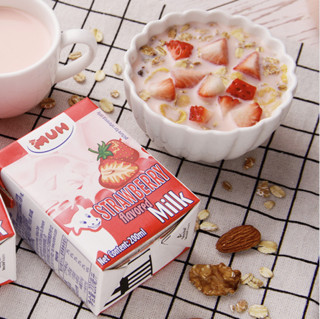 MUH 甘蒂牧场 牛奶 草莓味 200ml*12盒