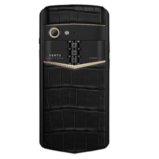 VERTU 纬图 ASTER P 哥特 4G手机 6GB+128GB 钛黑鱼鳄皮