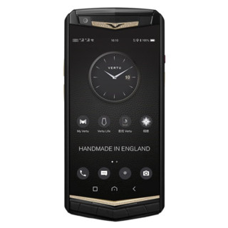 VERTU 纬图 ASTER P 哥特 4G手机 6GB+128GB 钛黑鱼鳄皮