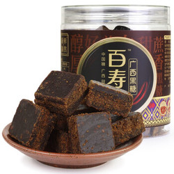 baishouyuan 百寿元  甘蔗手工土红糖黑糖块 500g/罐