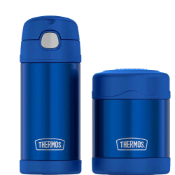 THERMOS 膳魔师 儿童不锈钢水杯355ml+食物罐290ml套装