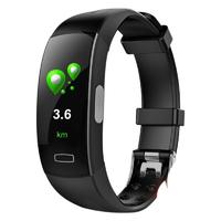 OLOEY P3S 智能手环 现代银 硅胶表带+黑红表带(血压、ECG)