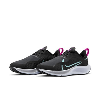 NIKE 耐克 Air Zoom Pegasus 37 女子跑鞋 CQ8639-003 黑色/极光绿/暗烟灰 41