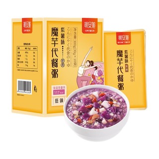 明安旭 魔芋代餐粥 紫薯味 50g*10袋