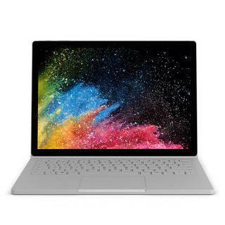 Microsoft 微软 Surface Book 2 13.5英寸 轻薄本 亮铂金(酷睿i7-8650U、GTX 1050、8GB、256GB SSD、3K、PixelSense触摸显示屏）