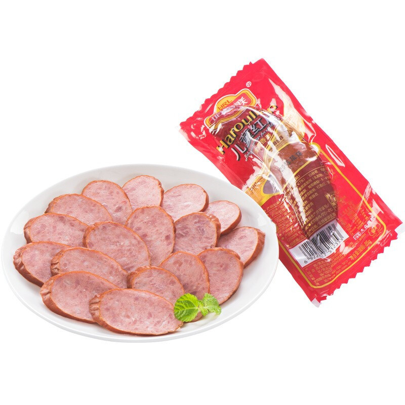 评论有奖中的哈尔滨红肠，不爱生吃，做了两种吃法，都很赞！！！