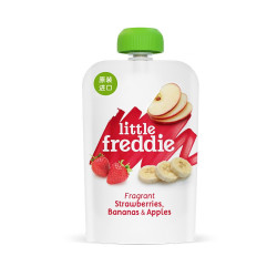 LittleFreddie 小皮 欧洲原装进口甜玉米泥70g/袋宝宝婴儿辅食泥 蔬菜无添加糖盐