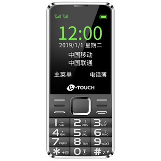 移动端：K-TOUCH 天语 T2 移动联通版 2G手机 黑色