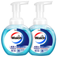 Walch 威露士 泡沫洗手液清洁抑菌滋润洁净儿童家庭通用 有效抑菌99.9% 健康呵护瓶装225ml*2