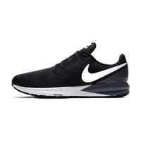 NIKE 耐克 Air Zoom Structure 22 男子跑鞋 AA1636-002 黑色/白色 40