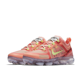 NIKE 耐克 Air VaporMax 2019 女子跑鞋 AR6632-602 粉黄 38