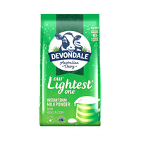 DEVONDALE 德运 澳洲Devondale德运进口脱脂成人奶粉青少年儿童学生营养奶粉1000g
