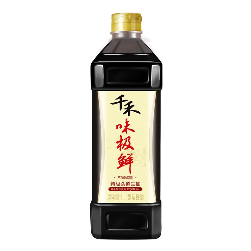 千禾 味极鲜 特级头道生抽