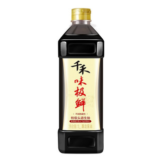 千禾 味极鲜 特级头道生抽 1L