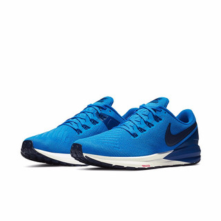 NIKE 耐克 Air Zoom Structure 22 男子跑鞋 AA1636-403 蓝色 44