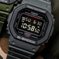 CASIO 卡西欧 G-SHOCK系列 43.8毫米石英腕表 DW-5610SU-8