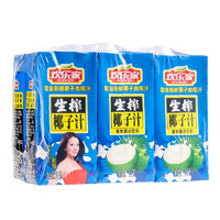 HUANLEJIA 欢乐家 生榨椰子汁 植物蛋白饮料 1kg*6盒