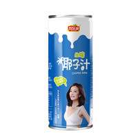 HUANLEJIA 欢乐家 生榨椰子汁 植物蛋白饮料 245g*6听