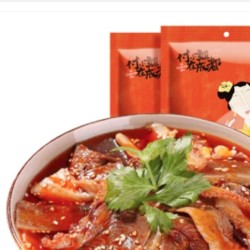 付小姐在成都 夫妻肺片 特色凉拌菜 250g*2袋
