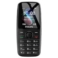 PHILIPS 飞利浦 E108 移动联通版 2G手机 陨石黑