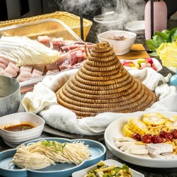 簋街小龙虾228元抢门市价495元2-3人餐!蒸汽石锅鱼128元2~3人餐