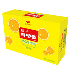 Uni-President 统一 鲜橙多 罐装橙汁 310ML*24罐 整箱装
