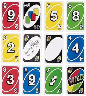 Mattel Games UNO 乌诺牌 Card Game Customizable with Wild Cards