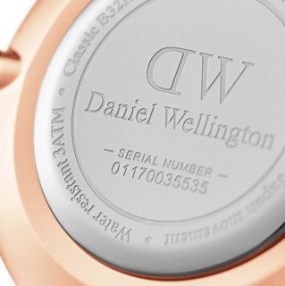 Daniel Wellington 丹尼尔惠灵顿 PETITE系列 28毫米石英腕表 DW00100313