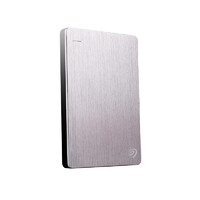 SEAGATE 希捷 铭系列 STDR1000 2.5英寸 USB3.0移动机械硬盘 1TB 银色