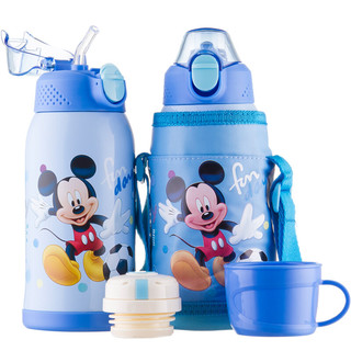 Disney 迪士尼 HM3202M1 儿童保温杯  600ml 米奇蓝
