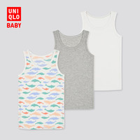 UNIQLO 优衣库 婴儿/幼儿(UT)JOP网眼背心434352/434353/434351春夏3件装