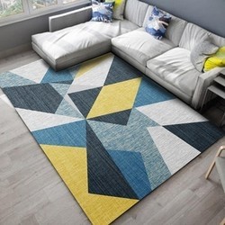 家顿 地毯客厅大面积家用沙发茶几毯免洗ins北欧现代简约床边地垫卧室
