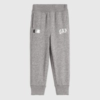 Gap 盖璞  男女幼童LOGO仿羊羔绒保暖运动裤