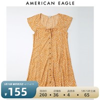 AMERICAN EAGLE AEO新款女士无袖中腰甜美休闲连衣裙American Eagle 1399_3936