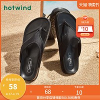 hotwind 热风 热风2021年夏季新款男士男士时尚拖鞋H61M1610