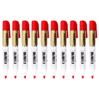 MATE-IST 欧标 B1586 水性白板笔 10支装 红色