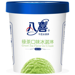 BAXY 八喜 牛奶冰淇淋 绿茶味 550g