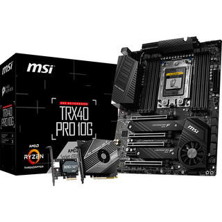 MSI 微星 TRX40 PRO 10G 主板（AMD TRX40/socket sTRX4）
