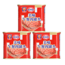 上海梅林 午餐肉罐头 340g*3盒