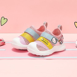 Hello Kitty 凯蒂猫 21夏季儿童新款童鞋女童中童休闲运动鞋
