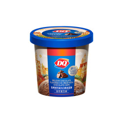 DQ 比利时巧克力口味 冰淇淋 含巧克力碎 90g