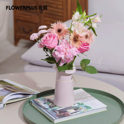 FlowerPlus 花加 简约混合鲜花 微风曲 春夏主题花