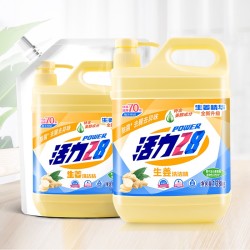活力28 生姜洗洁精 1.28kg/瓶+1kg/袋