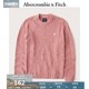 Abercrombie & Fitch 男装 缝线标识款圆领针织衫毛衣 307710-1 AF