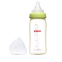 Pigeon 贝亲  经典自然实感系列 PPSU奶瓶 240ml 配L奶嘴