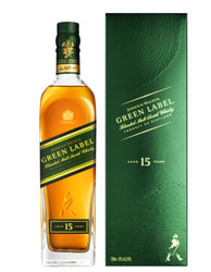 JOHNNIE WALKER 尊尼获加 绿牌洋酒 调配型苏格兰威士忌 750ml